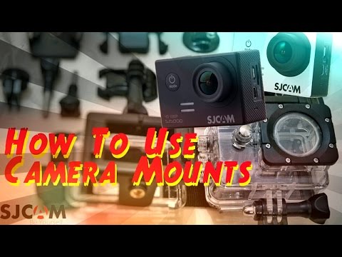 How to Use Sjcam / Gopro / Yi Action Sports Camera Accessories - UCjQ-YHwNTbUQLVzZQFjsDsQ