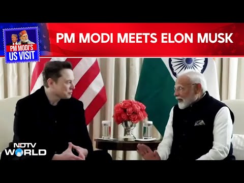 PM Modi Meets Elon Musk, Bilateral With Donald Trump Soon