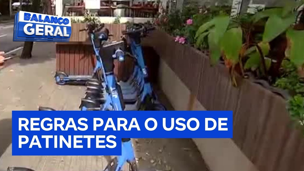 Confira as principais regras para o uso de patinetes em São Paulo