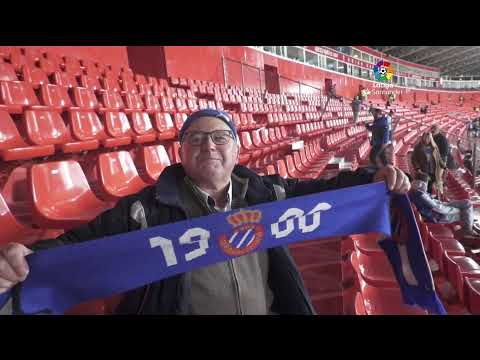 Calentamiento UD Almería vs RCD Espanyol de Barcelona