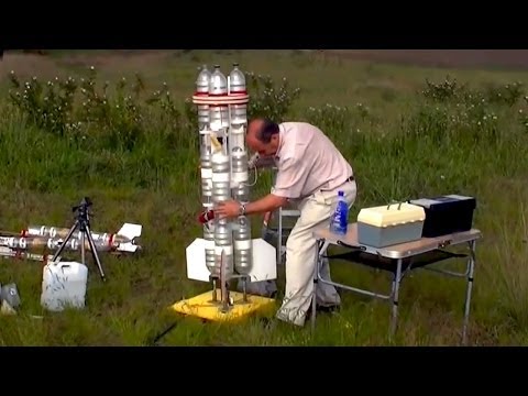 2-Stage Water Rocket to 864 feet - UCqOcPn8fVKqyxz9K0H6LQpg