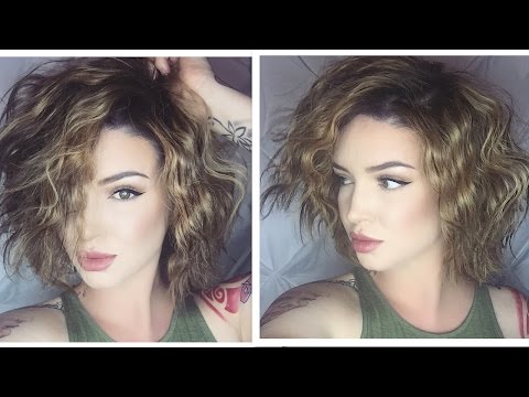 Chunky Beach Waves Long Bob | Hair tutorial ♡ - UCcZ2nCUn7vSlMfY5PoH982Q