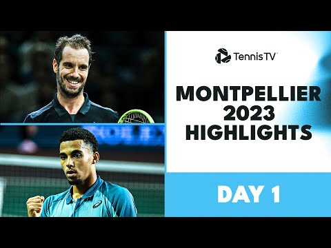 Gasquet Takes On Fils, Basilashvili Battles Lestienne | Montpellier 2023 Day 1 Highlights