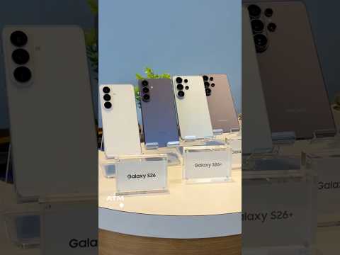 Colors of the Samsung Galaxy S26 Series