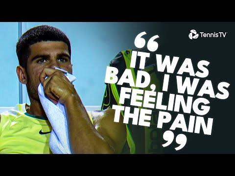 Carlos Alcaraz Retires With Ankle Injury 😥 | Rio 2024