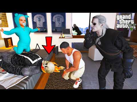 What’s Under Franklin’s Bed in GTA 5 | SHINCHAN and CHOP