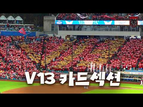 타이거즈만의 V13 <strong>카드</strong> 섹션