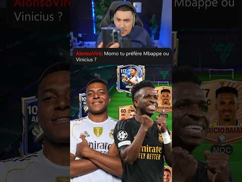 MBAPPÉ vs VINICIUS sur FC MOBILE 🤣🤣