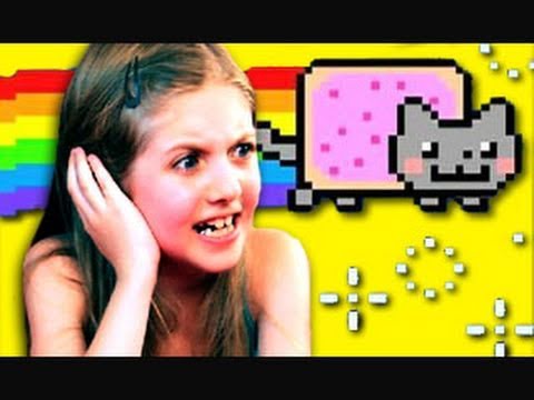 KIDS REACT TO NYAN CAT