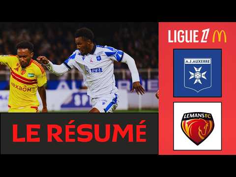 Auxerre - Le Mans | <strong>1</strong>-<strong>1</strong> | Résumé | <strong>Ligue</strong> <strong>1</strong> 2026-27 | auxerre le mans