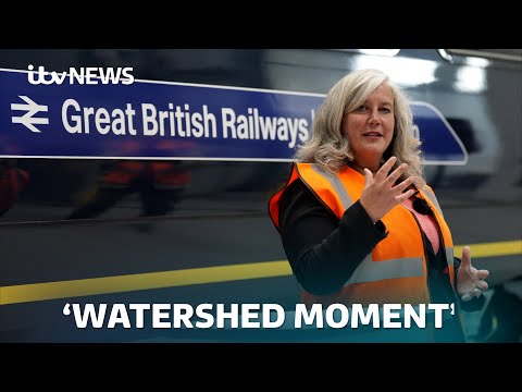 'Watershed moment': First train operator nationalised under government plans | ITV News