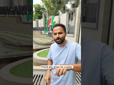 Friend who shows his locality #funnyshorts #comedy #comedyvideos