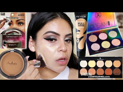 TESTING NEW MAKEUP: DRUGSTORE + HIGH END FIRST IMPRESSIONS | JuicyJas - UCqTR5f7YkGro3cPv23SqcqQ