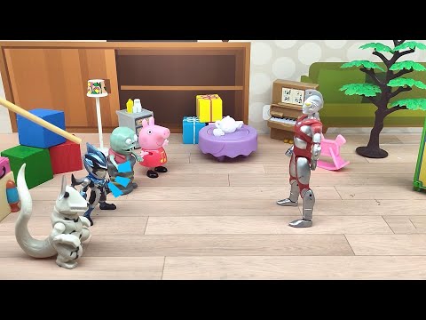 奥特曼爸爸给孩子们分糖果，为什么小怪兽没有糖果吃呢