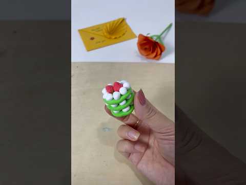 I made a Cake with Clay #shorts #sigemchannel #claycraft