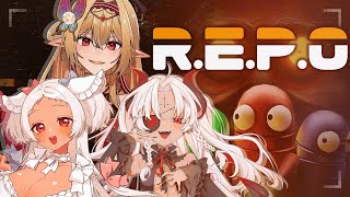 【R.E.P.O. 】噛みついちゃう女の子でやっちゃうよ♡【リオナ・ネロ/惡魔乃アモン/猫吹ケムリ】