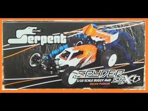 Unboxing: Serpent Spyder SRX-4 4WD Electric RC Buggy - UC2SseQBoUO4wG1RgpYu2RwA