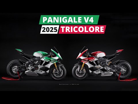 2025 Ducati Panigale V4 Tricolore – Collector's Edition Italian Superbike!