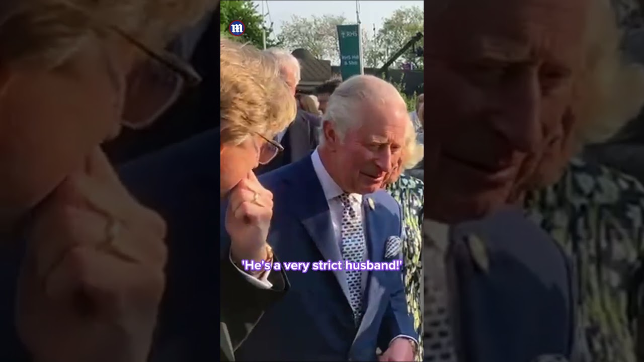 ‘Very strict husband!’ King Charles makes hilarious joke at Chelsea Flower Show