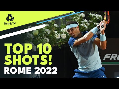 TOP 10 BEST ATP Tennis Shots & Rallies! | Rome 2022