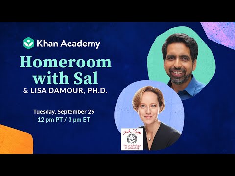 Homeroom with Sal & Lisa Damour PhD - Tuesday, September 29