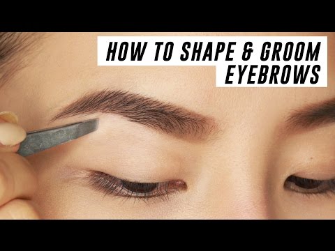 How to Shape & Groom Eyebrows at Home | Tina Yong - UC0ng0jJflTuJBBH5DGvr1Pw