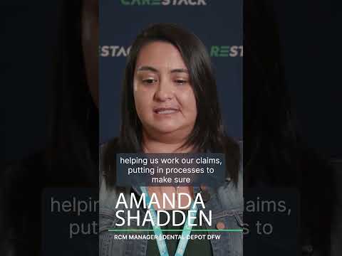 Amanda Shadden Testimonial | How CareRevenue Improved Dental RCM & Reduced DSO Days