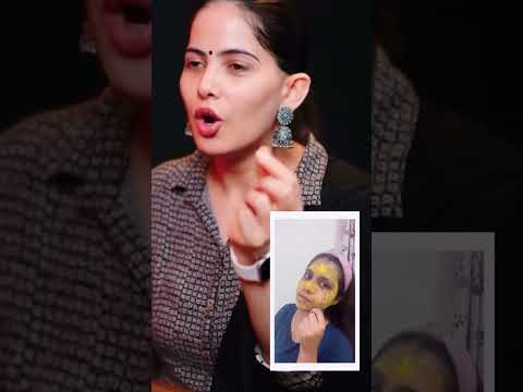 Haldi Besan Face Pack | Jai Kishore Skincare Secret ✨#trending #shorts #viral #yt #fyp #skincare