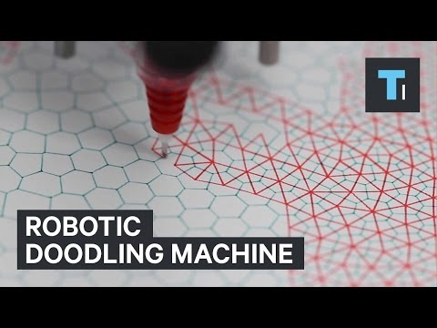 Robotic doodling machine - UCVLZmDKeT-mV4H3ToYXIFYg