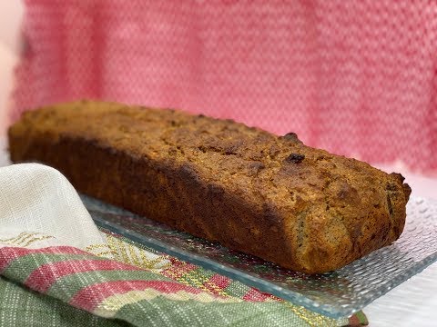 Panqué de manzana saludable - Navidad -Sin gluten, sin lácteos, sin azúcar refinada