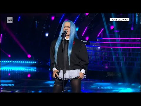 Tiziana Rivale - Loredana Bertè canta "Pazza" - Tale e Quale Sanremo 24/02/2024