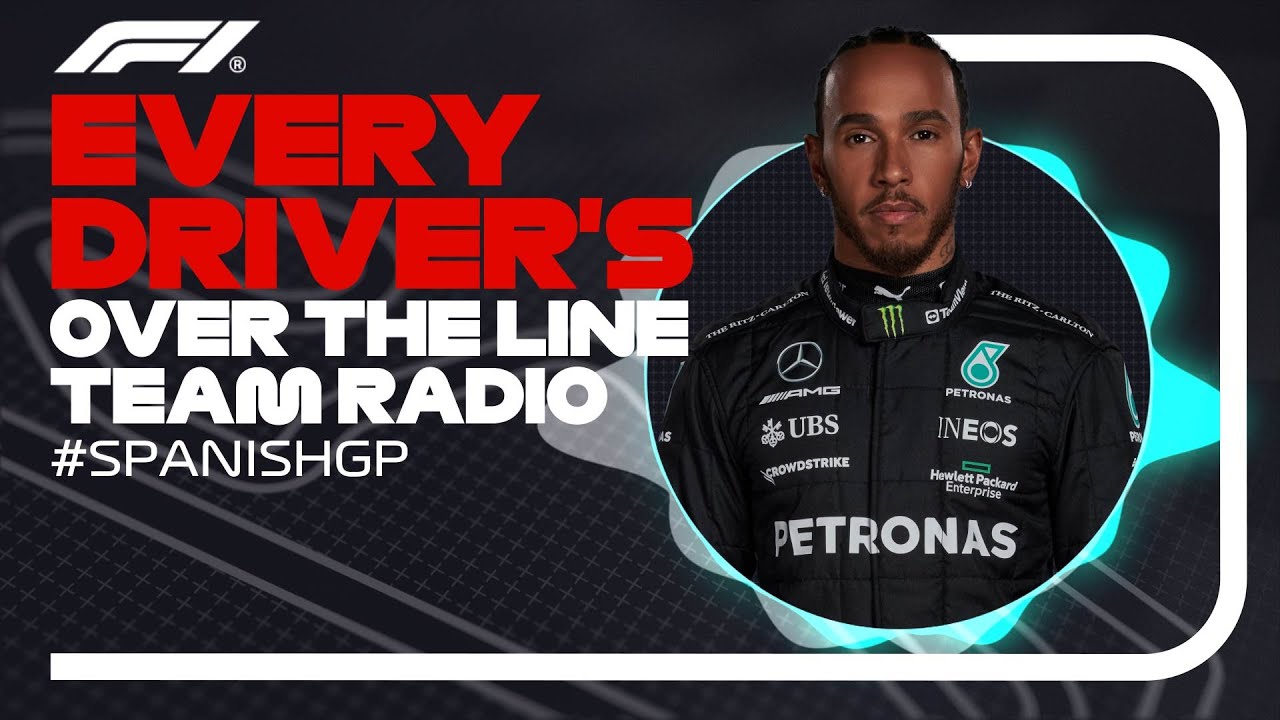 Every Driver’s Radio At The End Of Their Race | 2023 Spanish Grand Prix