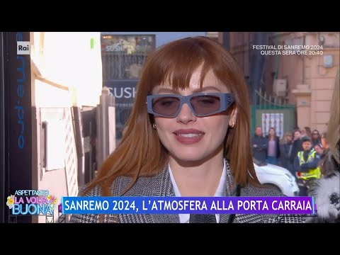 Sanremo 2024, Annalisa in gara - La Volta Buona 08/02/2024