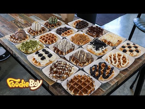 Awesome Waffle Special / Gumi Korea / Korean Street Food / 어썸와플 스페셜 /  구미 봉곡동 어썸와플