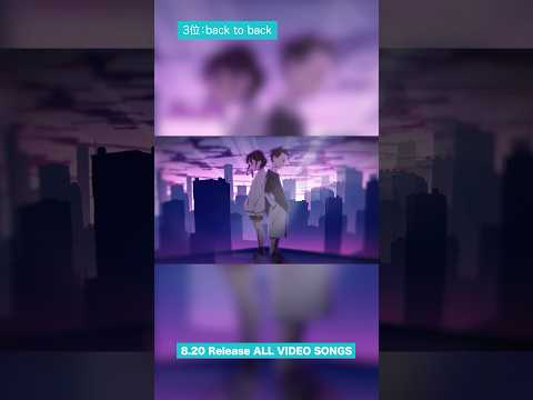 8月20日(水)発売 楠木ともり メジャーデビュー5周年記念「ALL VIDEO SONGS 2020-2025」MV投票企画 結果発表🏆3位【back to back】#楠木ともり_僕の夏を返してよ