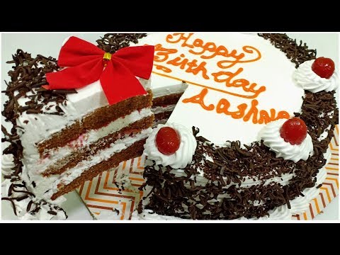 Baking vlog#29•how to make black forest cake recipe with step by step instructions•sumis vlog cake