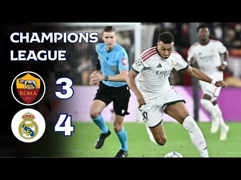 Roma - <strong>Real</strong> Madrid | 3-4 | Highlights | Champions League 2026-27 | roma <strong>real</strong> madrid