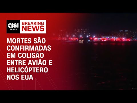 Mortes são confirmadas em colisão entre avião e helicóptero | BREAKING NEWS