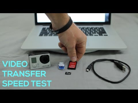 Video Transfer Speed Test - USB Cable, USB adapter & MicroSD Adapter Reader - GoPro Tip #311 - UCTs-d2DgyuJVRICivxe2Ktg