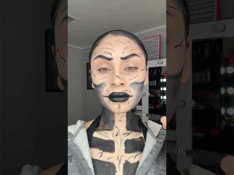 The other mother look 🖤 #coraline #othermother #fyp #halloweenlooks #halloweenmakeup