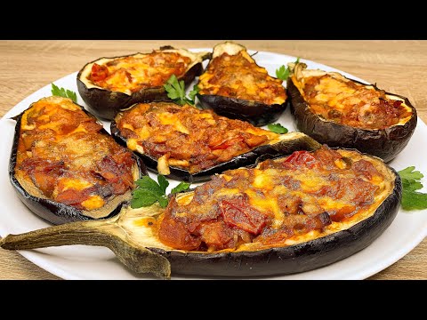 Queste MELANZANE sono la fine del mondo! Ricetta facile e deliziosa di melanzane ripiene! ASMR