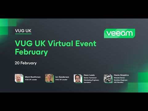 VUG UK February Event