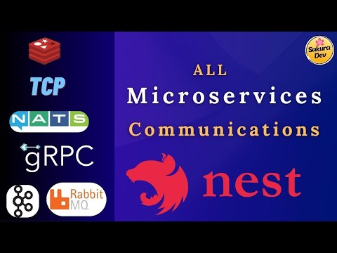 🔥NestJS Microservices Communication: TCP, Redis, gRPC, Kafka, RabbitMQ & NATS Explained!