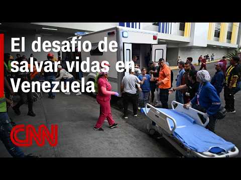 Médicos venezolanos luchan para atender a miles de heridos en hospitales empobrecidos