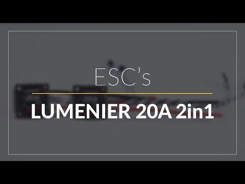Lumenier 20A 2in1 ESC 20x20mm // Electronic Speed Controller // GetFPV.com - UCEJ2RSz-buW41OrH4MhmXMQ