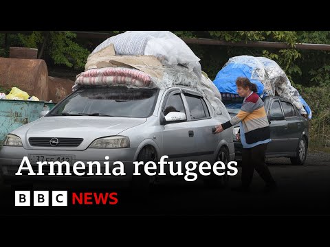 Up to 1000 ethnic-Armenians left in Nagorno-Karabakh, UN says - BBC News