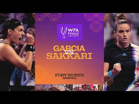 Caroline Garcia vs. Maria Sakkari | 2022 WTA Finals Semifinal | Match Highlights