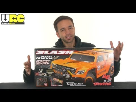 Traxxas 2WD Slash Robby Gordon Dakar Edition unboxed - UCyhFTY6DlgJHCQCRFtHQIdw