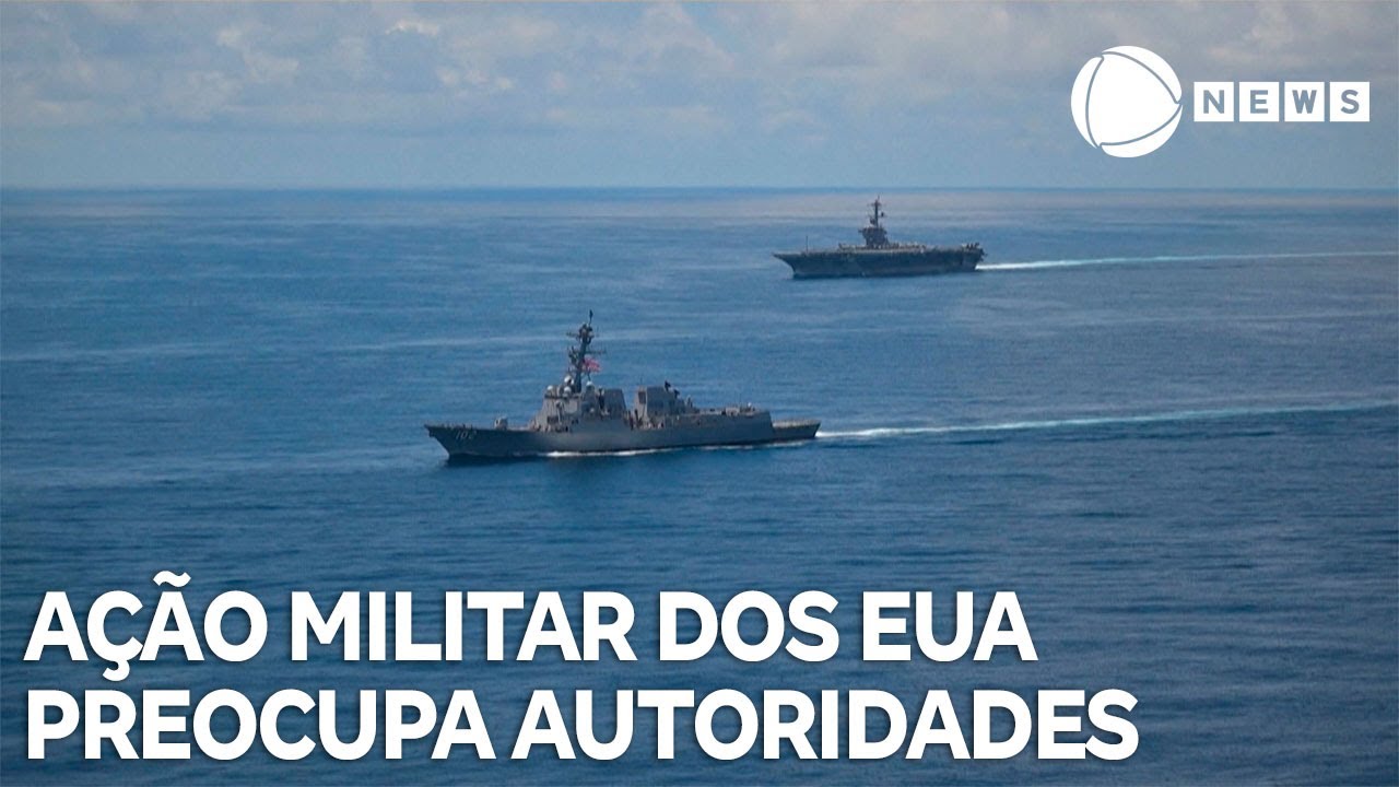 Ação militar dos EUA no Caribe preocupa autoridades