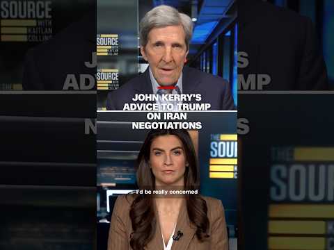John Kerry's advice to Trump on Iran negotiations